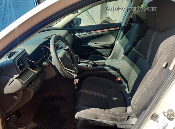 2HGFC2F85HH039217 2017 HONDA CIVIC White Вид салону спереду