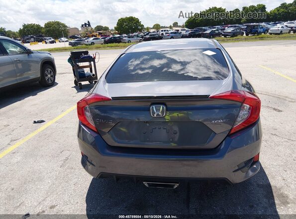 2HGFC2F85LH514180 2020 HONDA CIVIC Gray 