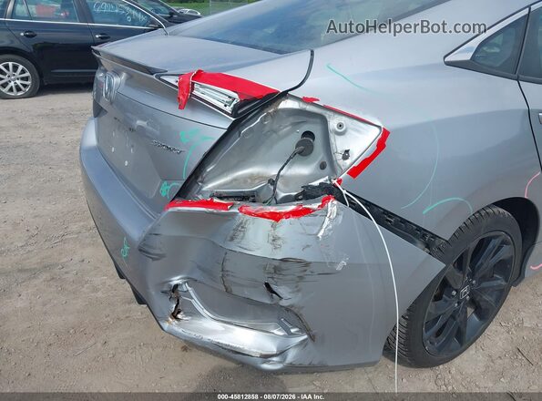 2HGFC2F85LH565260 2020 HONDA CIVIC Silver Front view