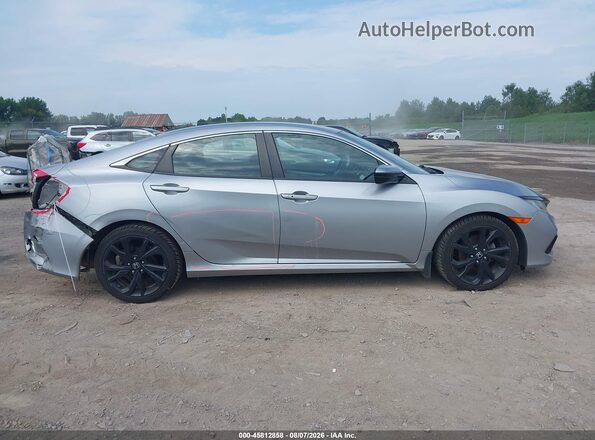 2HGFC2F85LH565260 2020 HONDA CIVIC Silver 360 interior view