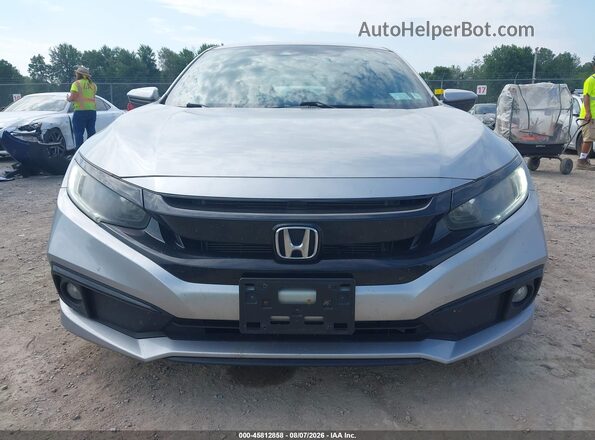 2HGFC2F85LH565260 2020 HONDA CIVIC Silver Rear interior view