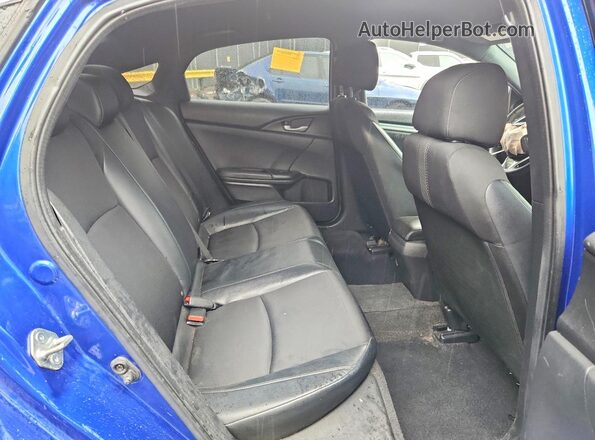 2HGFC2F85LH594984 2020 HONDA CIVIC Blue Вид задніх сидінь