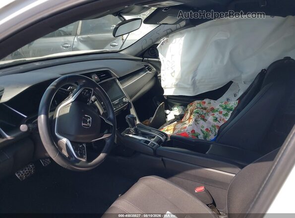 2HGFC2F85LH597321 2020 HONDA CIVIC White Front interior view