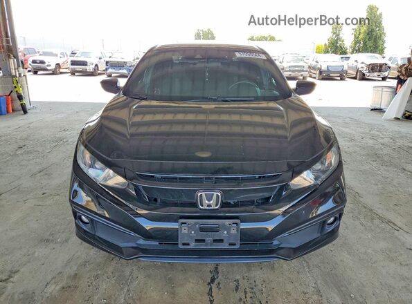2HGFC2F85MH520868 2021 HONDA CIVIC Black Widok z przodu