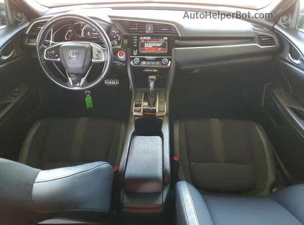 2HGFC2F85MH520868 2021 HONDA CIVIC Black Widok deski rozdzielczej