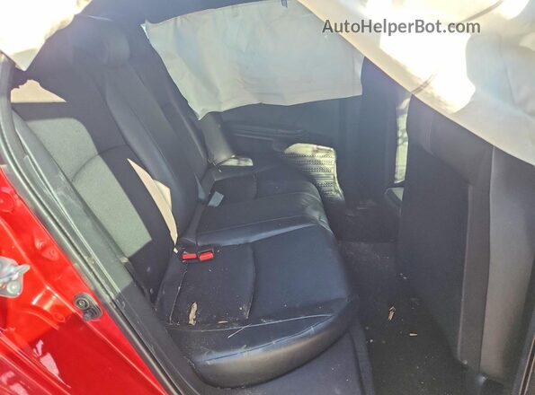 2HGFC2F85MH527982 2021 HONDA CIVIC Red Հետևի նստատեղերի տեսք