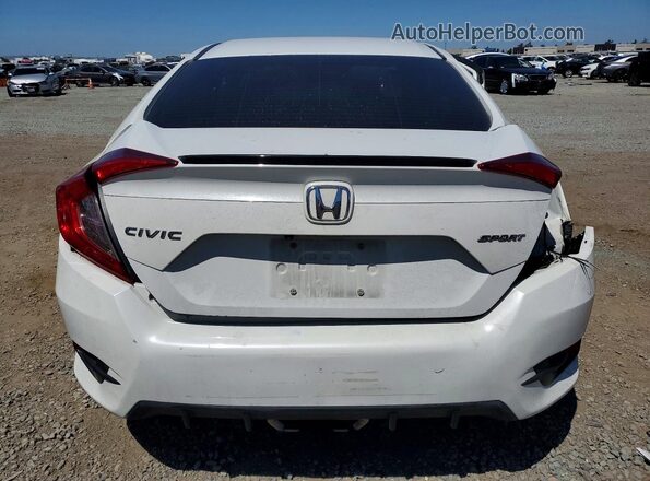 2HGFC2F85MH557743 2021 HONDA CIVIC White Rear view