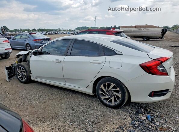 2HGFC2F86JH015918 2018 HONDA CIVIC White Rear left