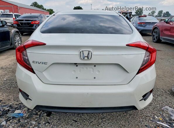 2HGFC2F86JH015918 2018 HONDA CIVIC White Rear view