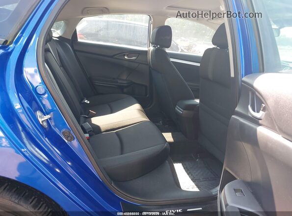 2HGFC2F86JH552711 2018 HONDA CIVIC Blue Вид наклейки з VIN-кодом