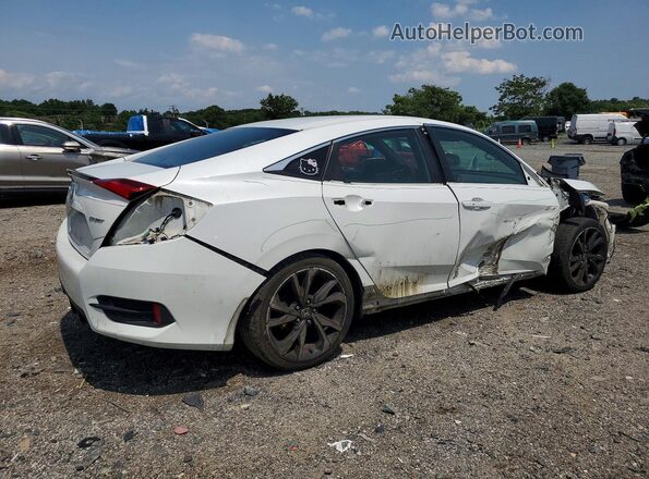 2HGFC2F86KH558347 2019 HONDA CIVIC White Rear right