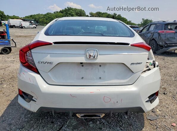 2HGFC2F86KH558347 2019 HONDA CIVIC White Rear view