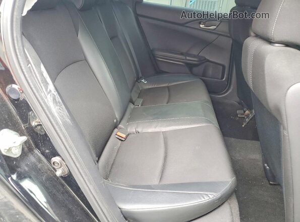 2HGFC2F86KH566948 2019 HONDA CIVIC Черный Вид задних сидений