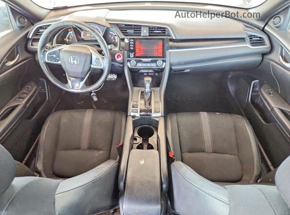 2HGFC2F86KH571793 2019 HONDA CIVIC Black Dashboard view