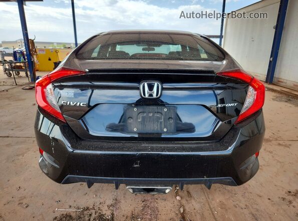 2HGFC2F86KH571793 2019 HONDA CIVIC Black Rear view