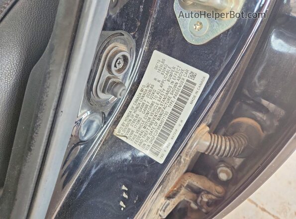 2HGFC2F86KH571793 2019 HONDA CIVIC Black Engine compartment view