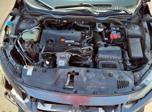 2HGFC2F86LH502555 2020 HONDA CIVIC Gray Սալոնի հետևի տեսք