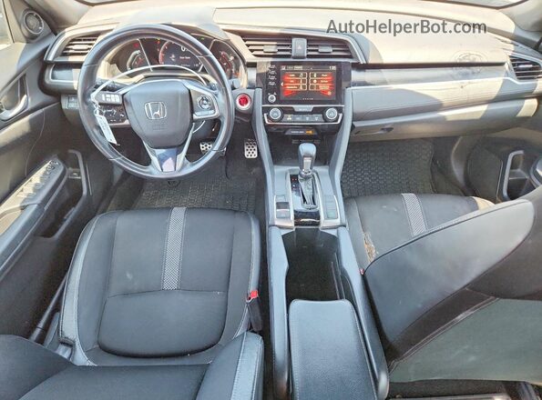 2HGFC2F86LH502555 2020 HONDA CIVIC Gray Առջևի վահանակի տեսք