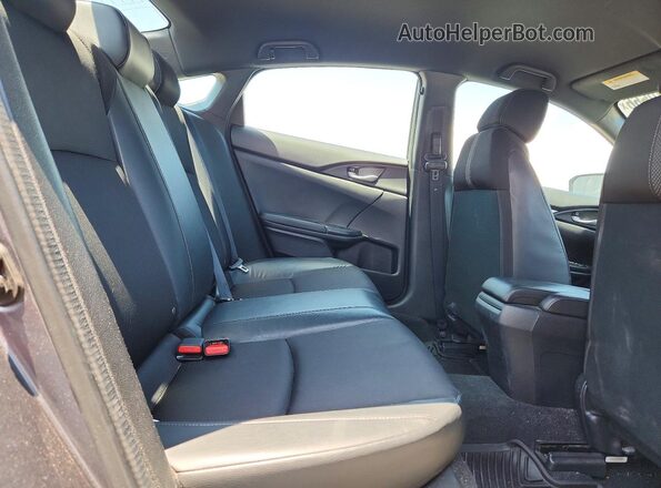 2HGFC2F86LH502555 2020 HONDA CIVIC Gray Հետևի նստատեղերի տեսք