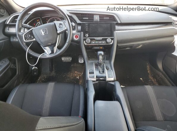 2HGFC2F86LH522143 2020 HONDA CIVIC Black Vista del salpicadero