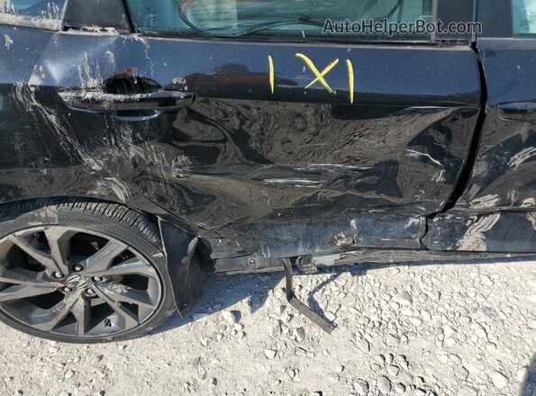 2HGFC2F86LH522143 2020 HONDA CIVIC Black Vista de los asientos traseros