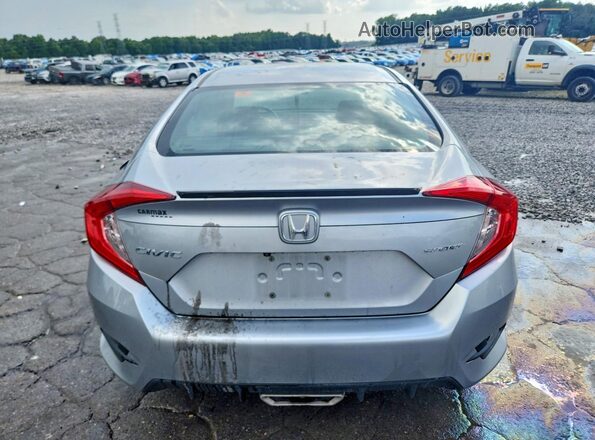 2HGFC2F86LH533174 2020 HONDA CIVIC Silver Vista del compartimento del motor