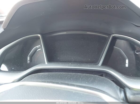 2HGFC2F86LH538181 2020 HONDA CIVIC Red Հետևի նստատեղերի տեսք