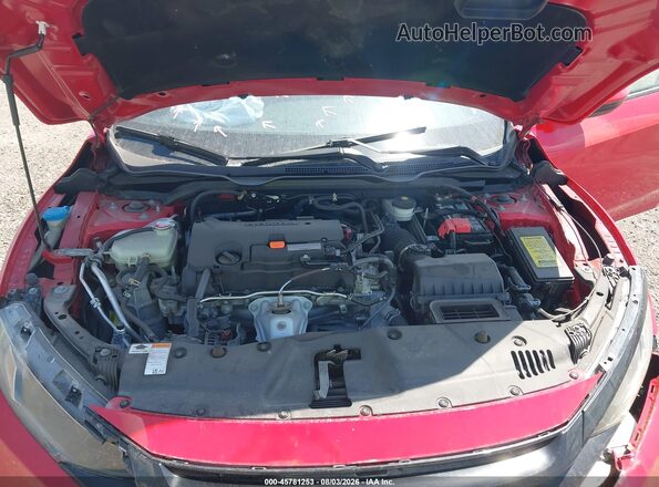 2HGFC2F86LH538181 2020 HONDA CIVIC Red Հետևի տեսք