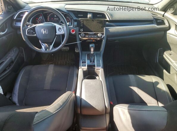 2HGFC2F86LH548757 2020 HONDA CIVIC White Առջևի վահանակի տեսք