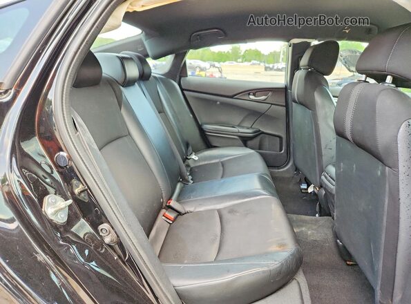 2HGFC2F86LH587784 2020 HONDA CIVIC Black Вид задніх сидінь