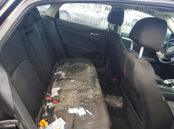 2HGFC2F87GH000210 2016 HONDA CIVIC Черный Вид задних сидений