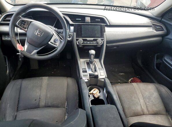 2HGFC2F87GH000210 2016 HONDA CIVIC Черный Вид панели приборов