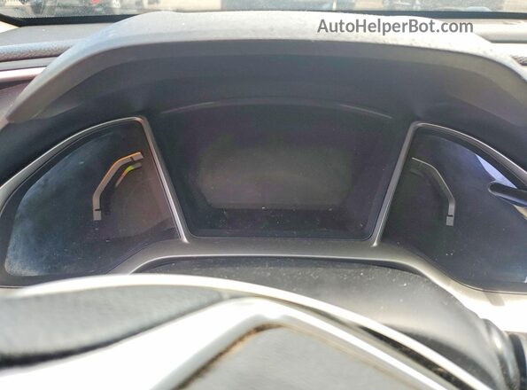 2HGFC2F87GH000210 2016 HONDA CIVIC Черный Вид щитка приборов