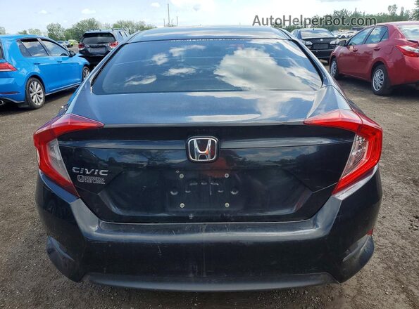 2HGFC2F87GH000210 2016 HONDA CIVIC Черный Вид сзади