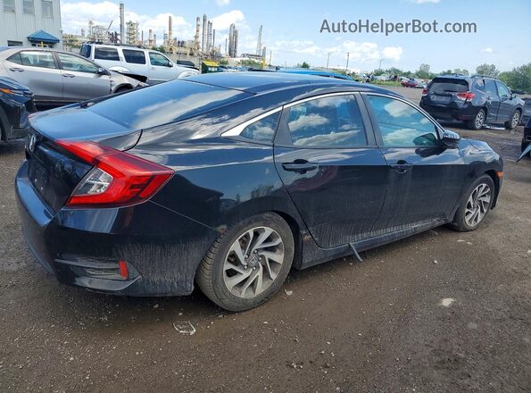 2HGFC2F87GH000210 2016 HONDA CIVIC Черный Задняя правая четверть