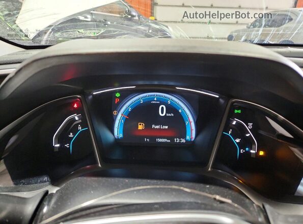 2HGFC2F87HH000497 2017 HONDA CIVIC White Սարքավորումների վահանակի տեսք