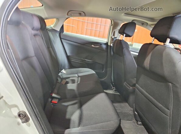 2HGFC2F87HH000497 2017 HONDA CIVIC White Հետևի նստատեղերի տեսք