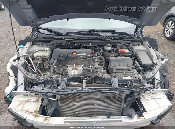 2HGFC2F87KH503423 2019 HONDA CIVIC Silver Widok z tyłu