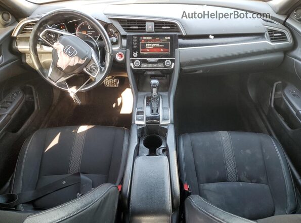 2HGFC2F87KH515491 2019 HONDA CIVIC Black Vista del salpicadero