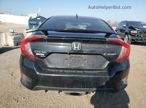 2HGFC2F87KH515491 2019 HONDA CIVIC Black Vista trasera