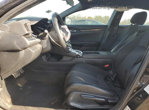 2HGFC2F87KH515491 2019 HONDA CIVIC Black Vista interior delantera