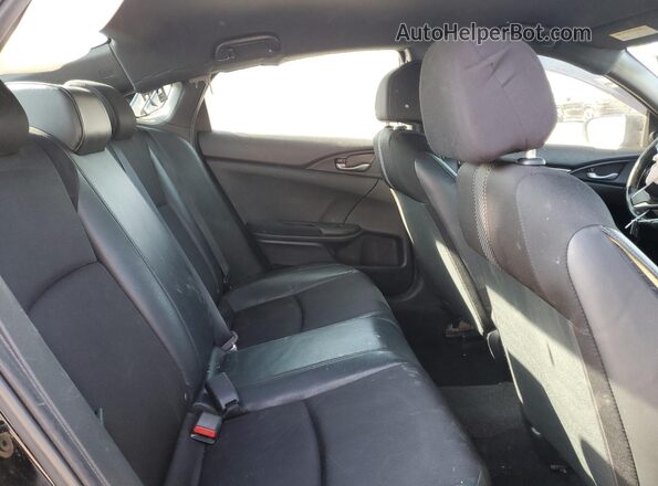 2HGFC2F87KH515491 2019 HONDA CIVIC Black Vista de los asientos traseros