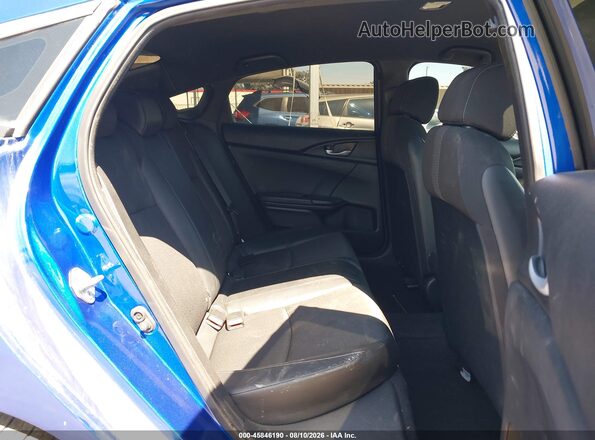 2HGFC2F87KH569048 2019 HONDA CIVIC Blue VIN կոդի պիտակի տեսք