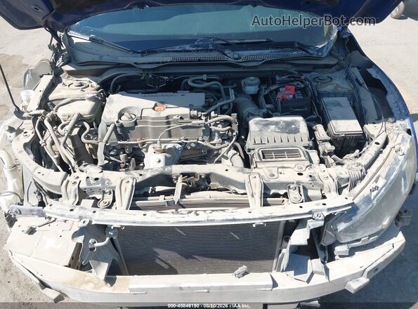2HGFC2F87KH569048 2019 HONDA CIVIC Blue Հետևի տեսք