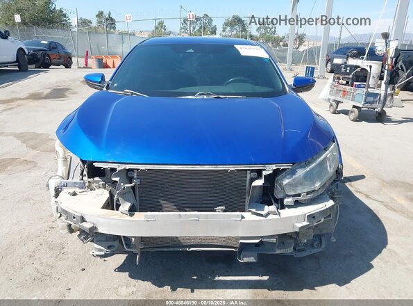 2HGFC2F87KH569048 2019 HONDA CIVIC Blue Սալոնի հետևի տեսք