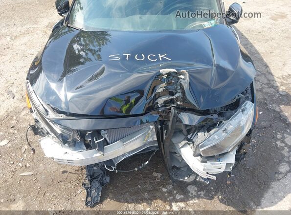 2HGFC2F87KH595035 2019 HONDA CIVIC Black Հետևի տեսք