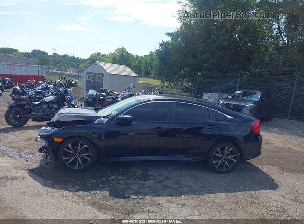 2HGFC2F87KH595035 2019 HONDA CIVIC Black Սալոնի 360 աստիճան տեսք