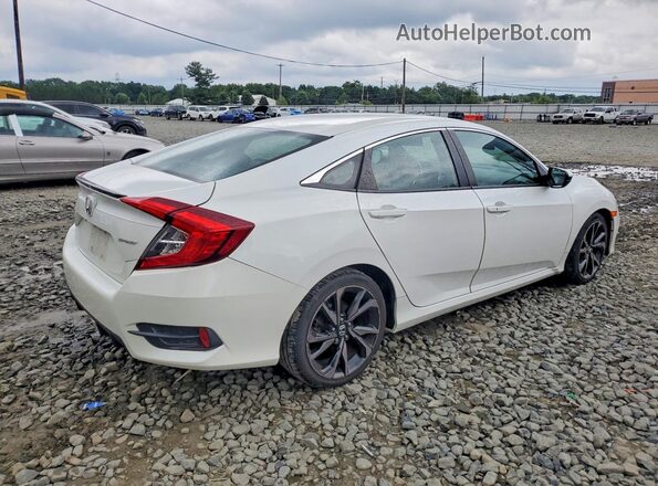 2HGFC2F87LH517176 2020 HONDA CIVIC White Rear right