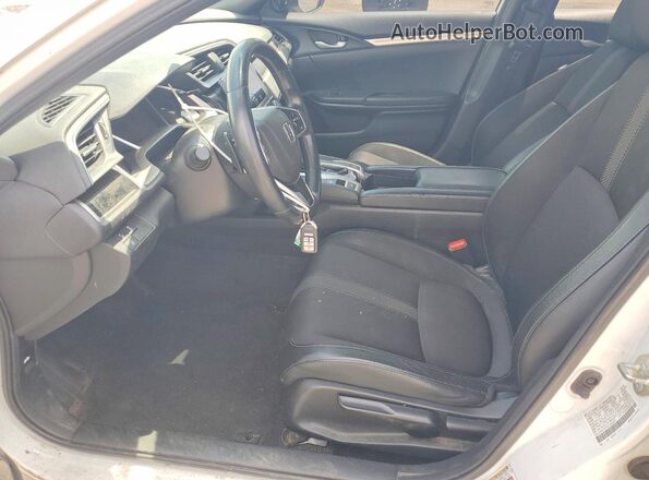 2HGFC2F87LH582951 2020 HONDA CIVIC White Widok wnętrza z przodu