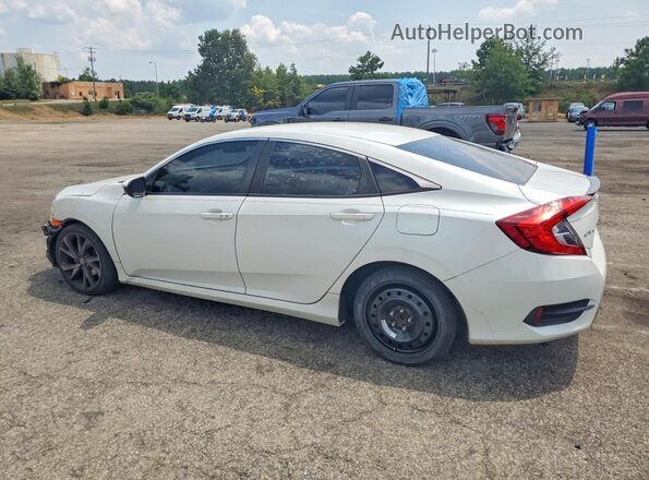 2HGFC2F87LH582951 2020 HONDA CIVIC White Tył lewy